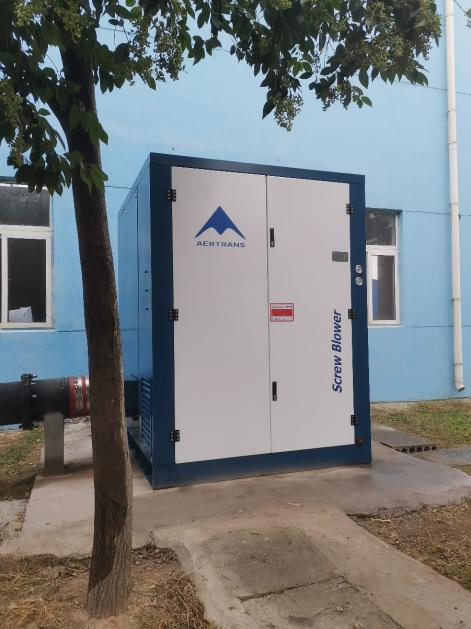 Parafuso Máquina de ventilador Tratamento de aplicativo-seco