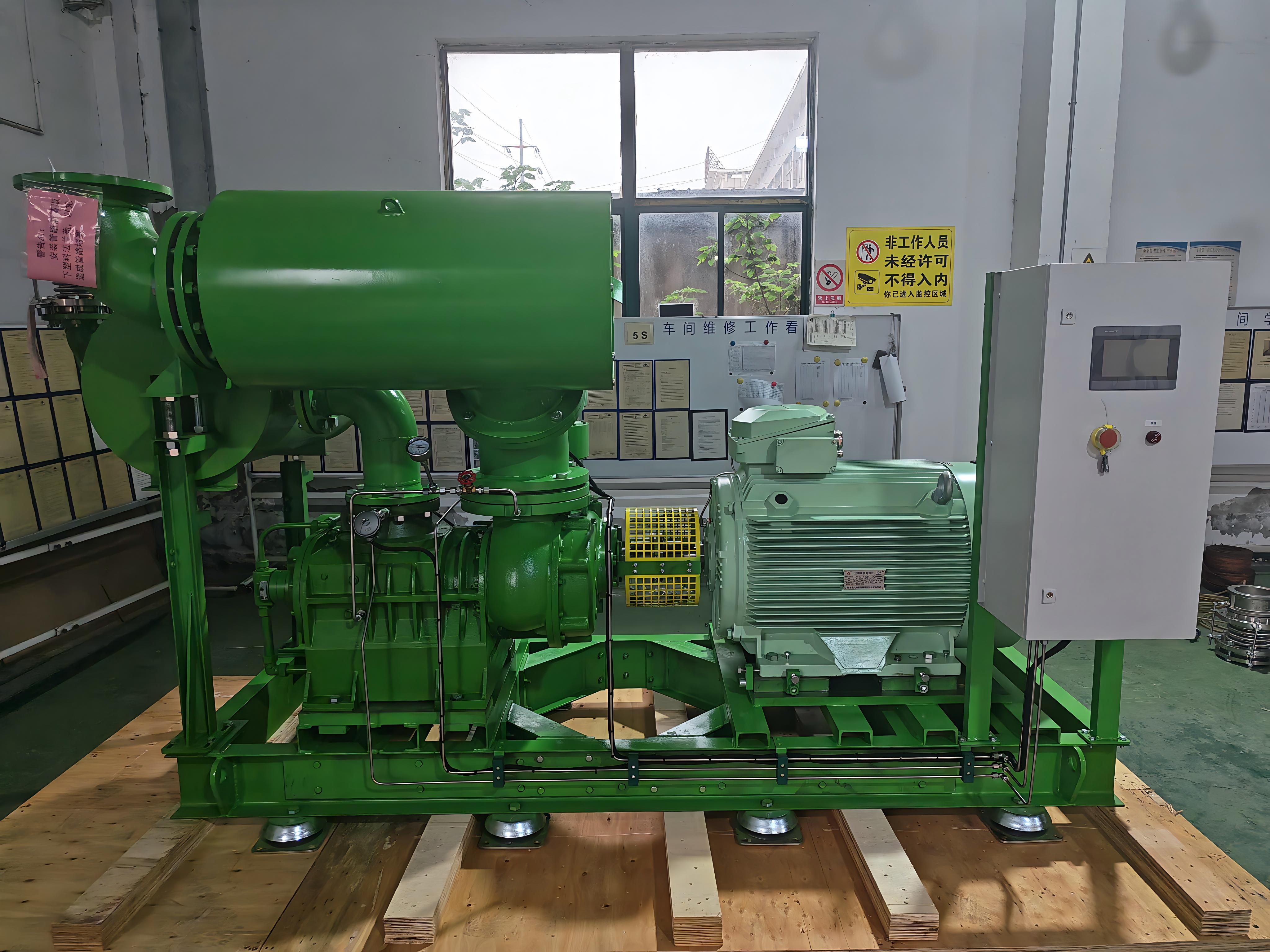 Consegnato con successo il progetto estero del compressore a vite oil-free della serie CS